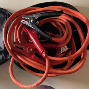 BOOSTER CABLE SET – 12 Foot jumper cables – automotive battery service tools