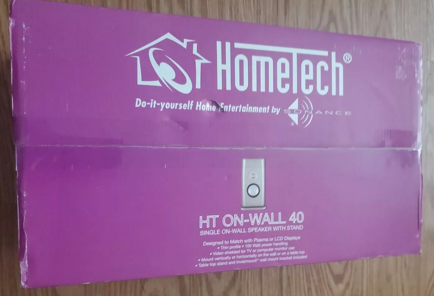 Home tech Sonance Silver Screen On-Wall 40 Speakers SS40 new - Image 3
