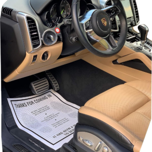 Heavy Duty Premium Reinforced Plastic Coated Disposable Paper Automotive Floor M