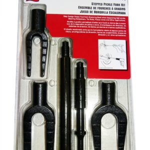 STEPPED PICKLE FORK SET – automotive steering tools, 6-in-1, Lisle Tool #41400