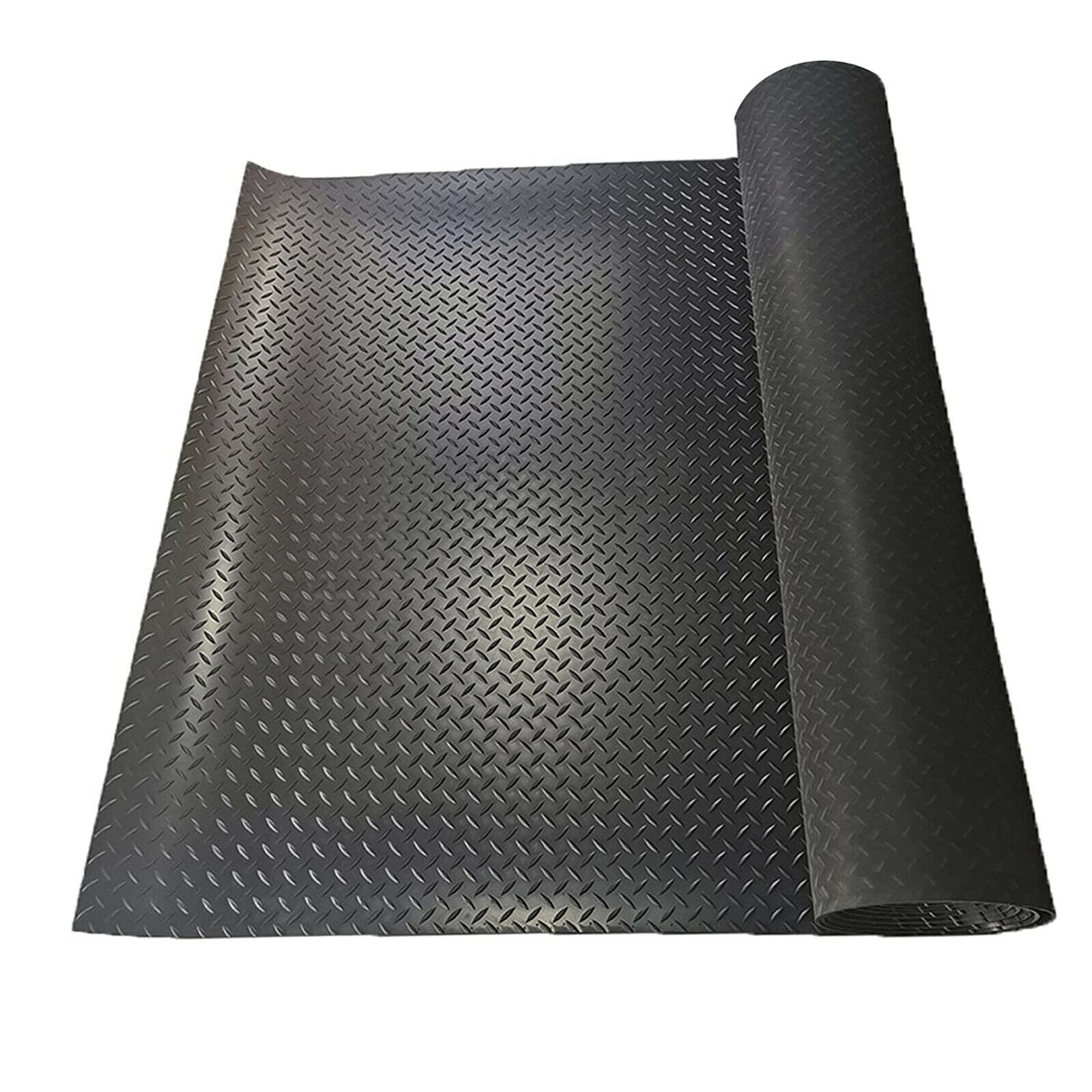 Garage Flooring Mat Roll Trailer Floor Covering Flooring Raised Anti-Slip Mat - Image 4