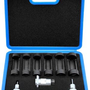 9 PCS 1/2" Drive Suspension Shock Tool Strut Nut Socket Set Car 16mm- 24mm