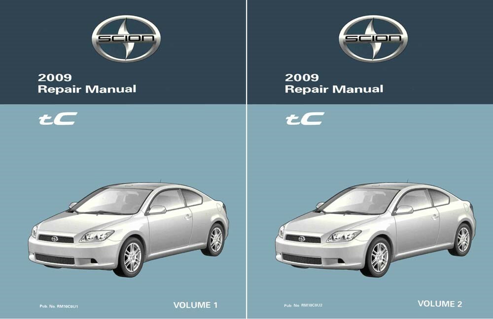 2009 SCION tC Shop Service Repair Manual Complete Set
