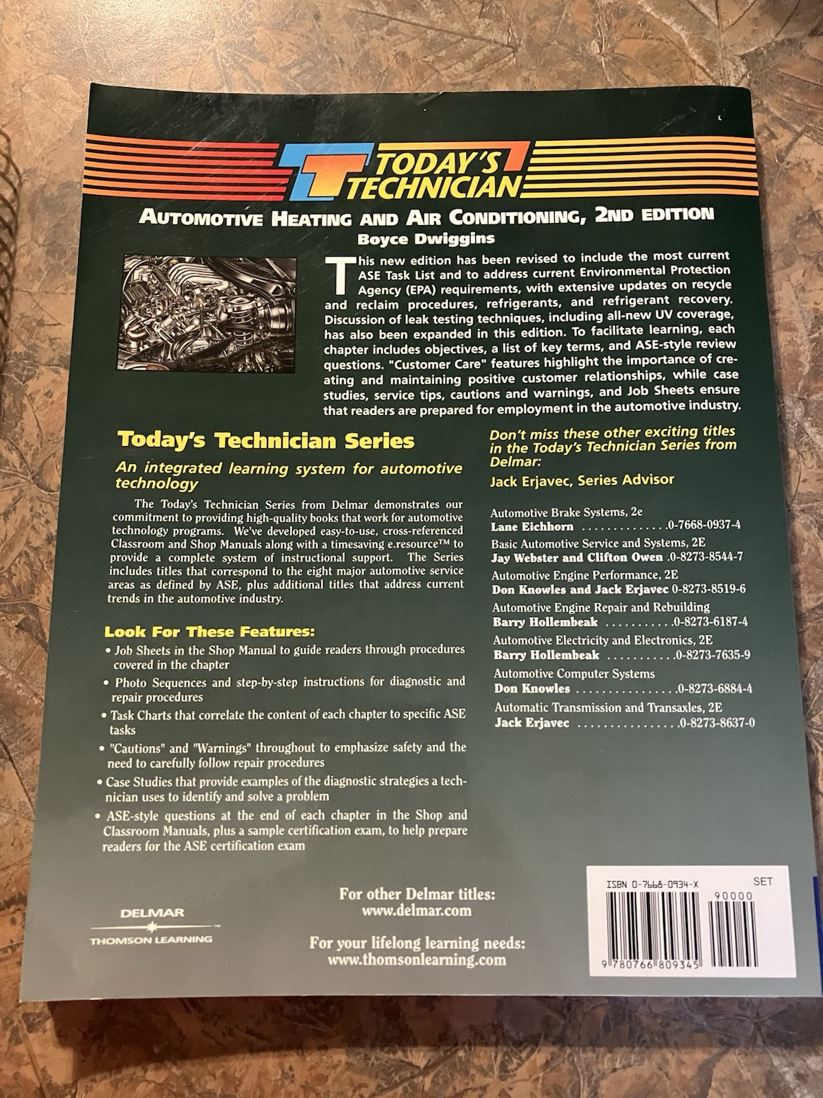 Today's Technician Automotive Heating /Air Conditioning Shop & Classroom Manual - Image 5