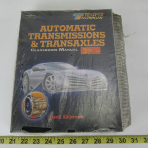 Delmar Manual Transmissions & Transaxles Shop Classroom Manual 3rd Edition Set