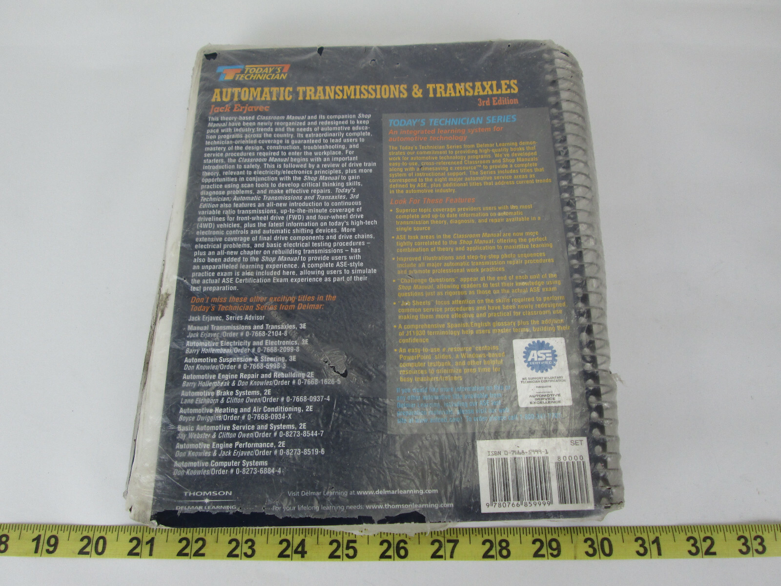 Delmar Manual Transmissions & Transaxles Shop Classroom Manual 3rd Edition Set - Image 2