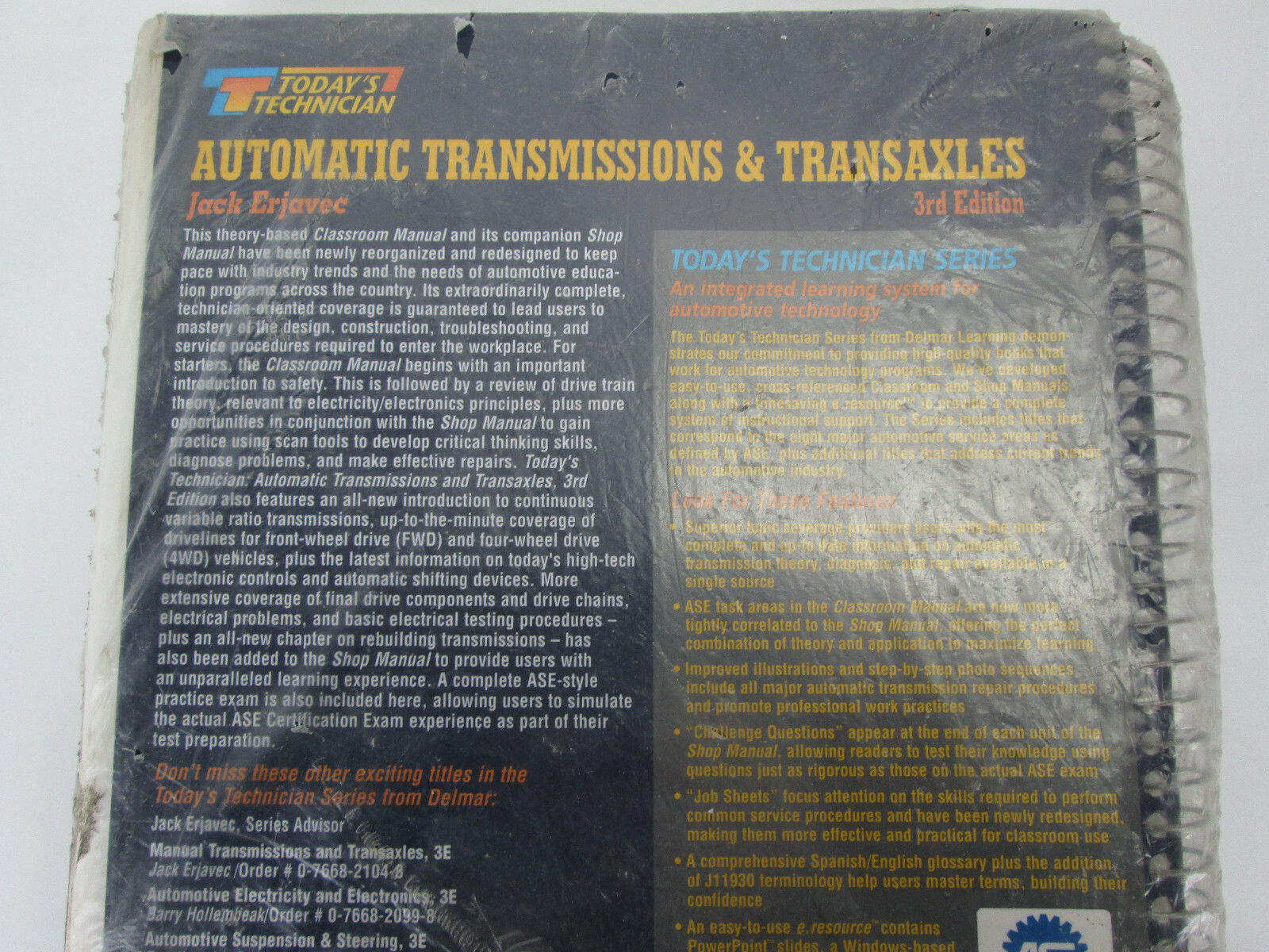 Delmar Manual Transmissions & Transaxles Shop Classroom Manual 3rd Edition Set - Image 4