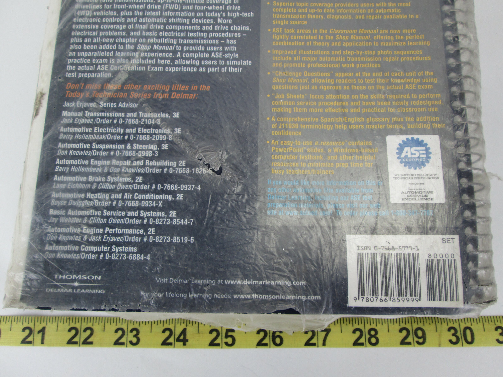 Delmar Manual Transmissions & Transaxles Shop Classroom Manual 3rd Edition Set - Image 5