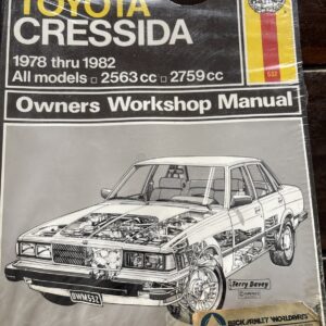 Haynes Toyota Cressida Repair Manual 1978-1982 owners workshop service guide 532