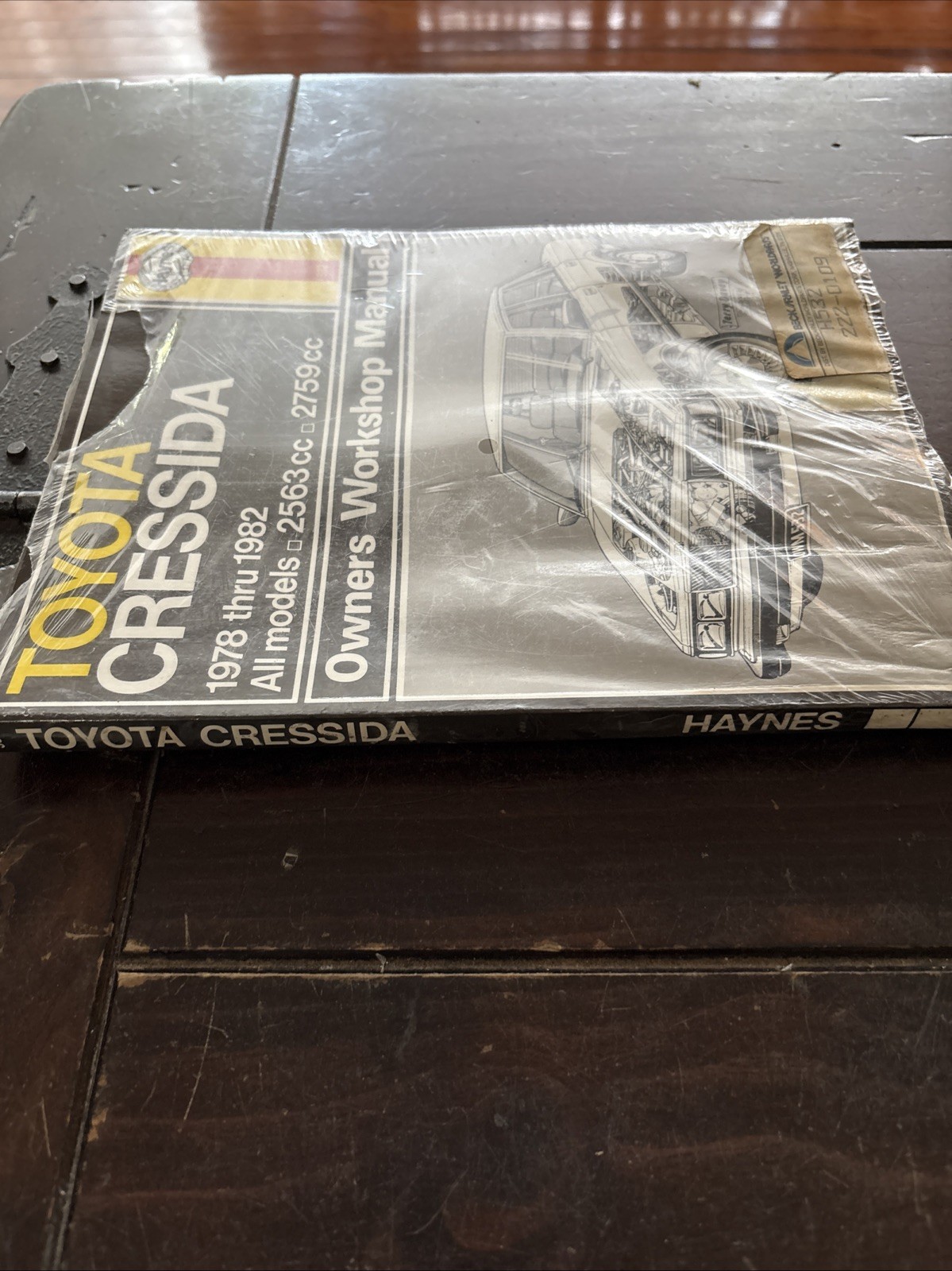 Haynes Toyota Cressida Repair Manual 1978-1982 owners workshop service guide 532 - Image 4