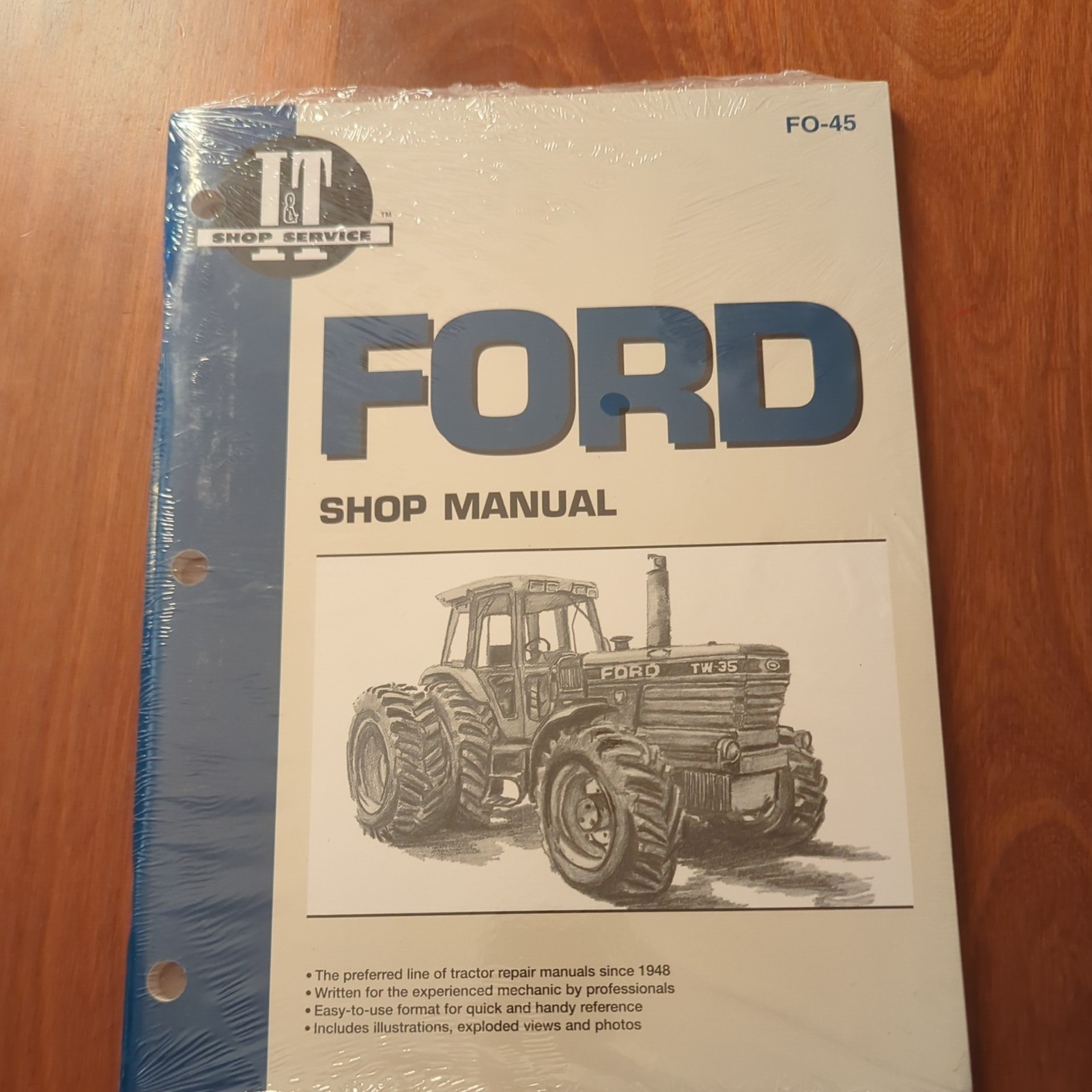 Ford Shop Manual ModelsTW5 TW15 TW25 and TW35 by Penton Staff (2000, Trade...