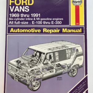 Haynes Ford Vans 1969 1991 Automotive Workshop Repair Manual E-100 E-350