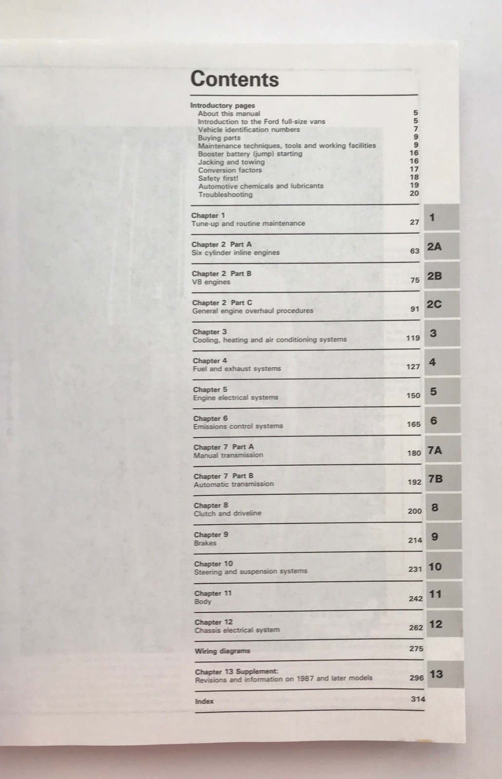 Haynes Ford Vans 1969 1991 Automotive Workshop Repair Manual E-100 E-350 - Image 3