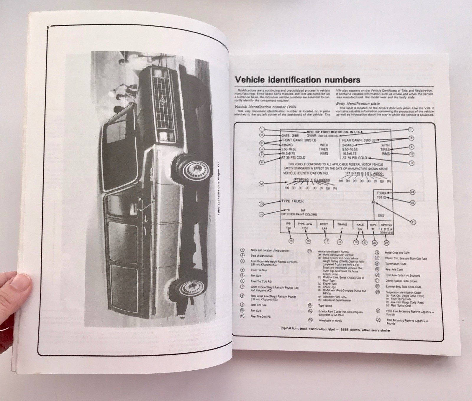 Haynes Ford Vans 1969 1991 Automotive Workshop Repair Manual E-100 E-350 - Image 4
