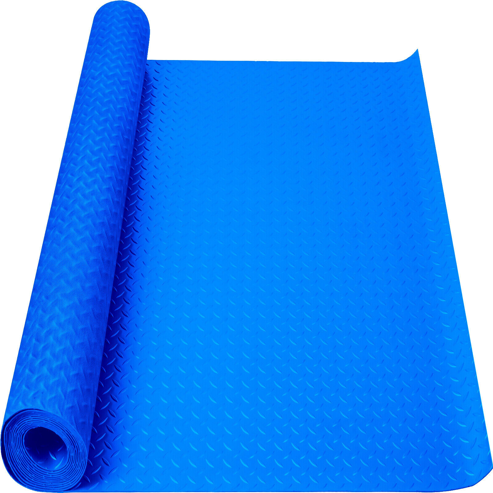 Garage Flooring Mat Roll Trailer Floor Covering Flooring Raised Anti-Slip Mat - Image 5
