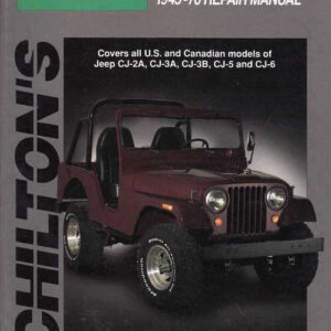 Jeep CJ 1945 - 1970 Workshop Manual