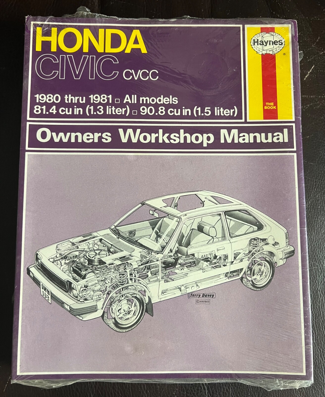 Honda Civic CVCC 1980 1981 Haynes Owners Workshop Manual Automotive Repair Shop