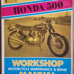 Drake Honda 500 Motorcycle Workshop Maintenance Repair Manual 1972 Print VG