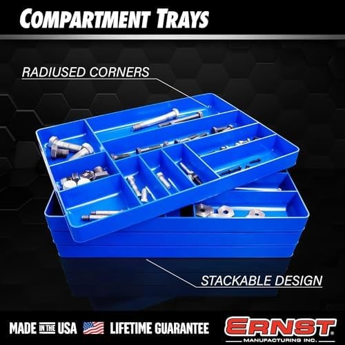 Compartment Drawer Organizer Heavy Duty Stackable Tray for Automotive - Image 5