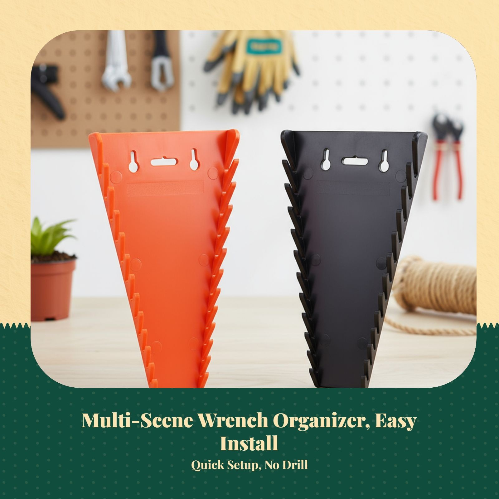 Attractive wrench organizer rack, sturdy tool holder for automotive - Image 5