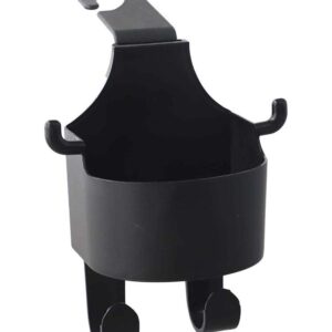 Robust Vehicle Headrest Hook Storage with Convenient Built in Cup Holder