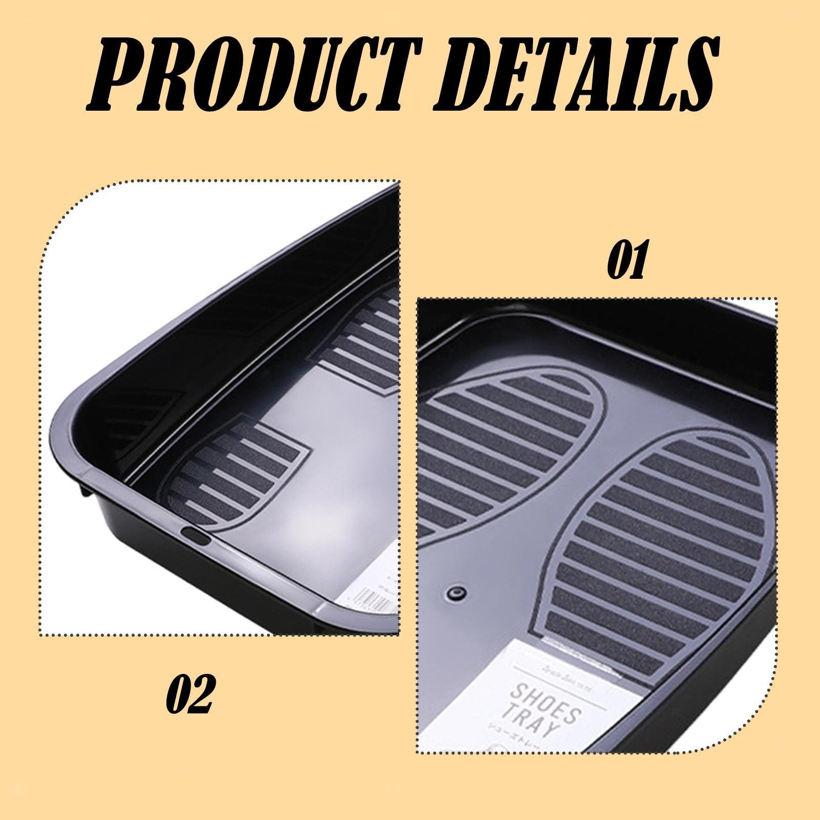 Car Shoes Storage Box Shoes Case Automotive Shoe Storage Solution Space Saver - Image 4