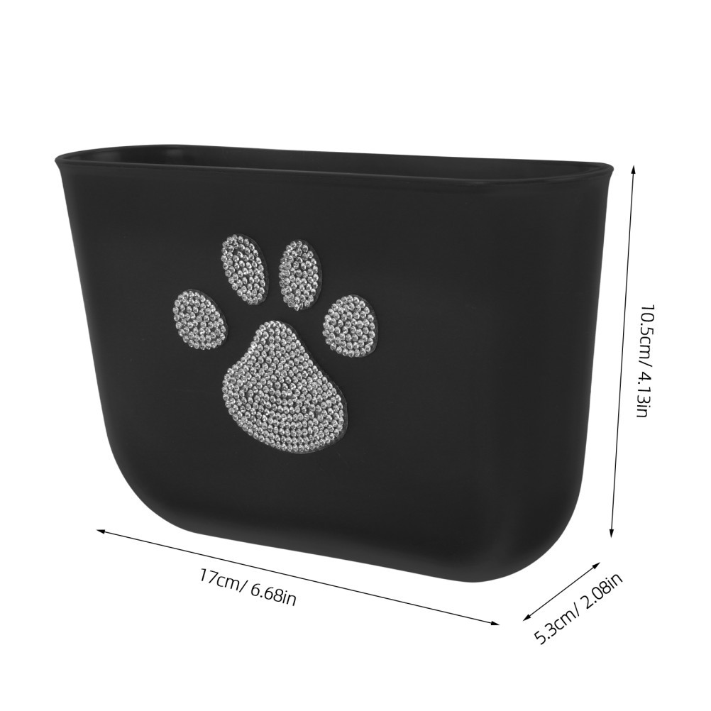 Vehicle Garbage Can Trash Container for Car Accessories Door Organizer - Image 4