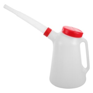 Red Refueling Injector Oil Storage Container Automotive 5L Plastic Car