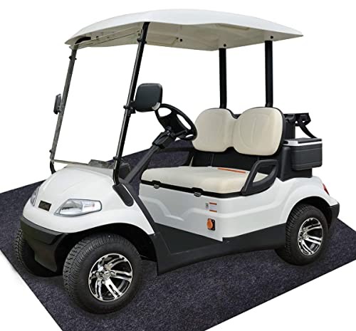 Garage Floor Mat, Golf Car Mat for Garage Floor Waterproof Off 6.6x8.5 Feet - Image 2