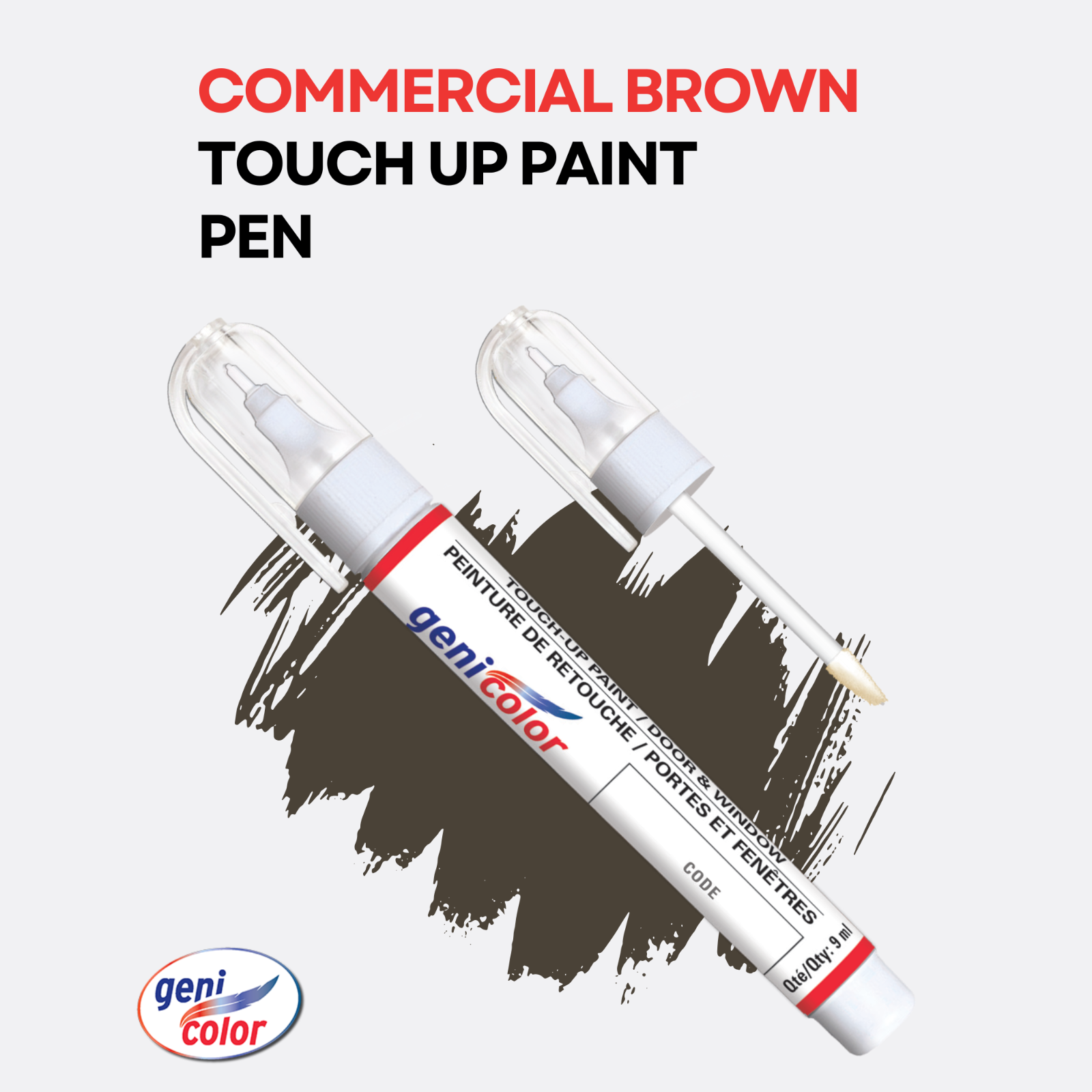 Commercial Brown Touch-Up Paint Pen for Any Interior & Exterior Home Surfaces - Image 2