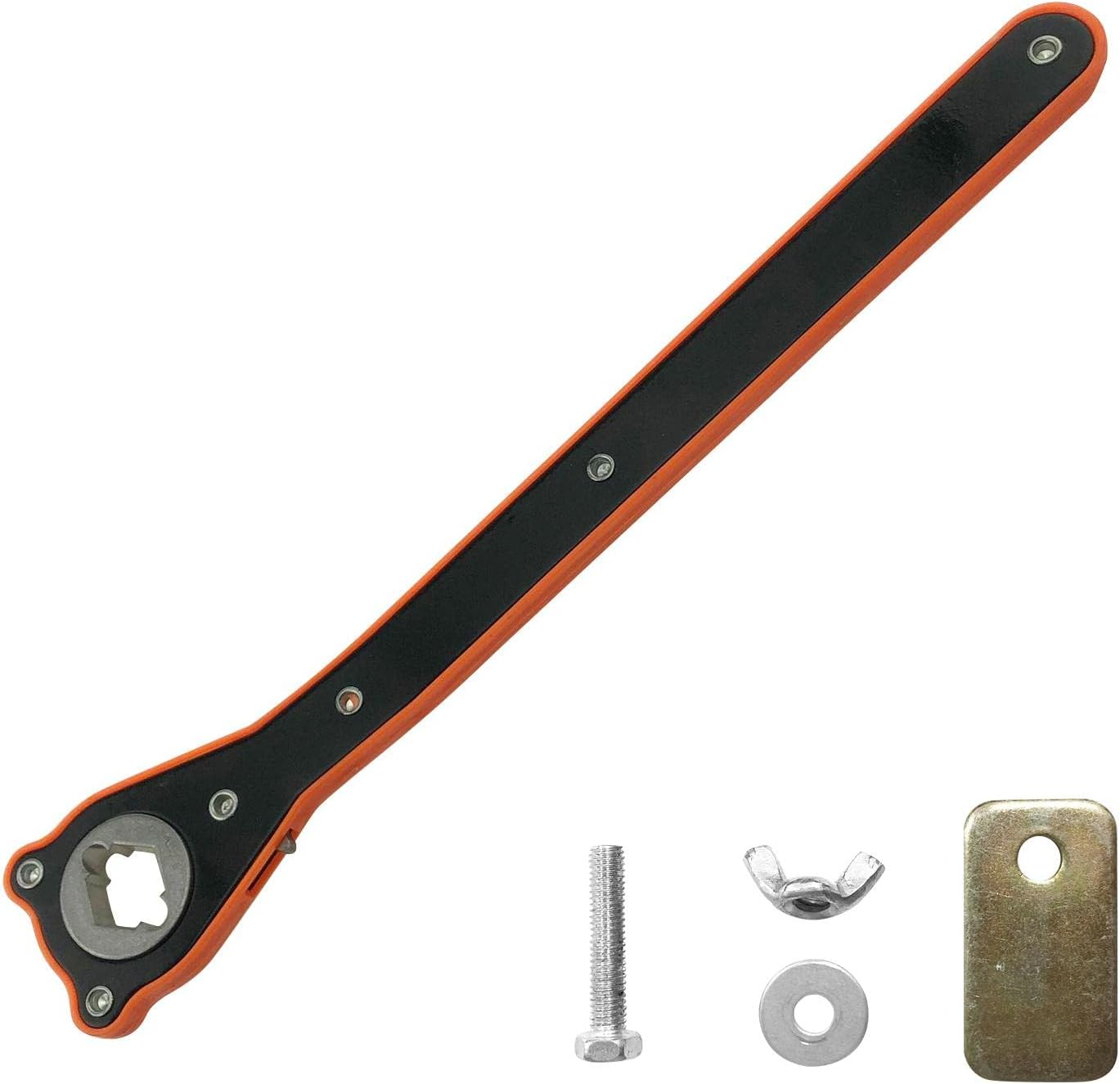 2 in 1 Universal Automotive Jack Ratchet Wrench, Labor-Saving Scissor Jack Lift