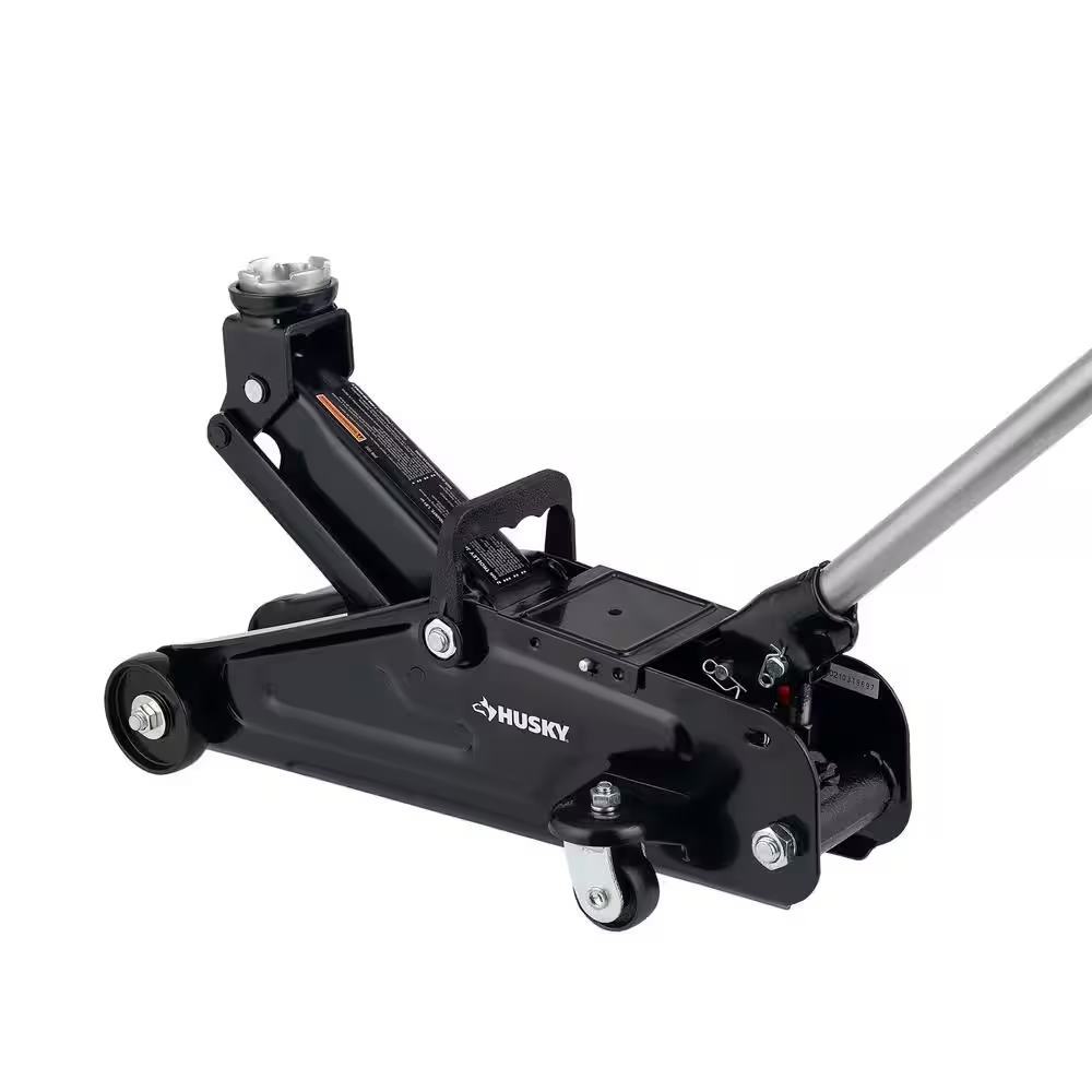 2-Ton Hydraulic Trolley Car Jack Versatile Quick Tire Changes Portability,