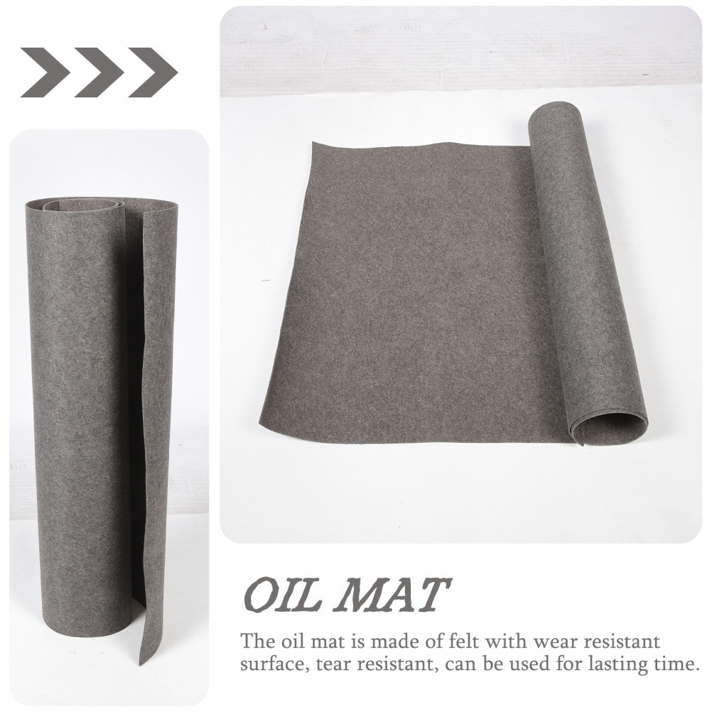 Engine Mat Garage Floor Oil Spill Mats Mechanic Working for under Car - Image 2