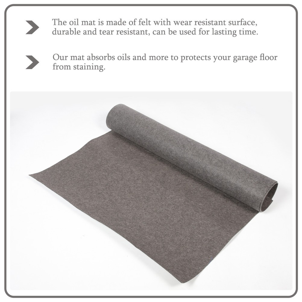 Engine Mat Garage Floor Oil Spill Mats Mechanic Working for under Car - Image 3