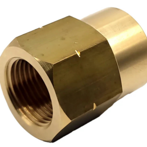 21.8mm LH Thread Gas Outlet Butane to UK POL Propane Brass Adaptor