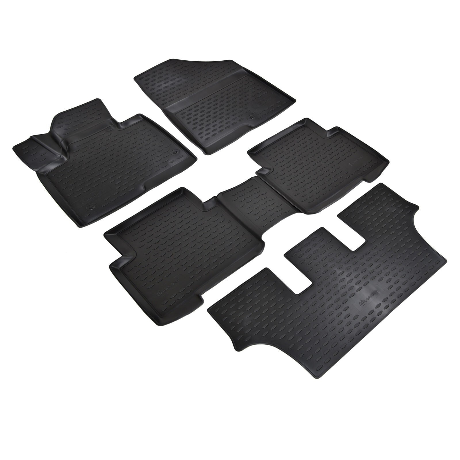 Floor Liners Mats Tray For Hyundai Santa Fe XL 2013-2018 Full Set Custom - Image 2