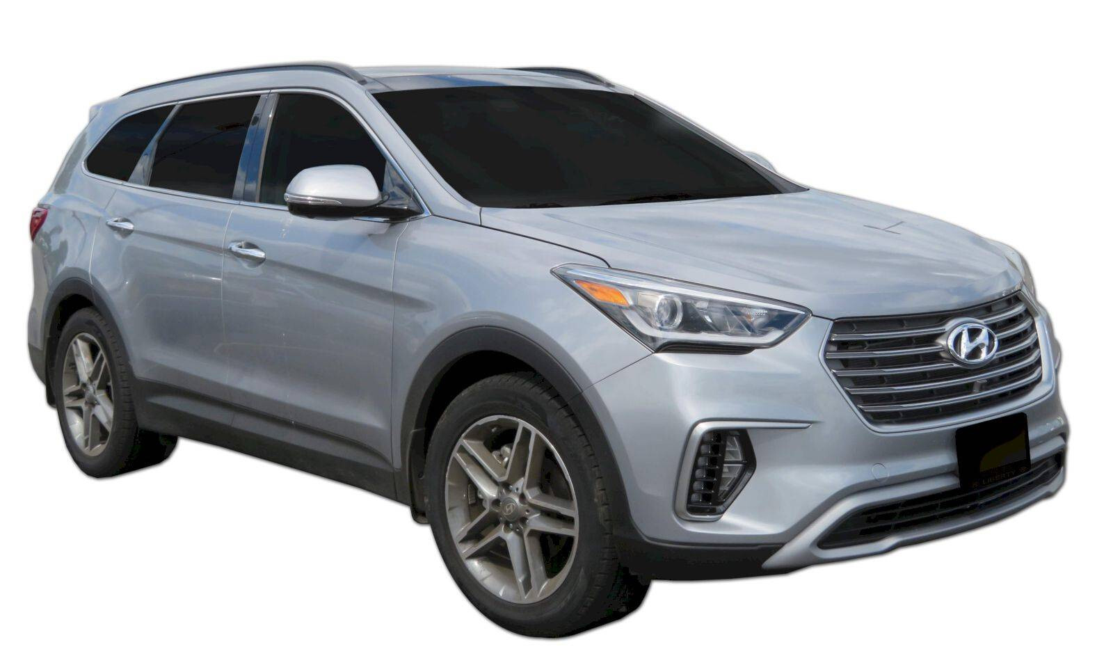 Floor Liners Mats Tray For Hyundai Santa Fe XL 2013-2018 Full Set Custom - Image 4