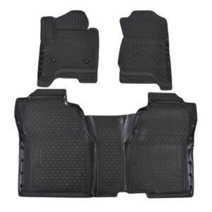 Floor Liners Mats Tray For Chevrolet Silverado 2014-2018 Full Set Custom