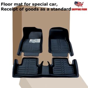 3PC Floor Mats Automotive Liners fit for 2019-2025 Toyota RAV4 RAV-4 Waterproof