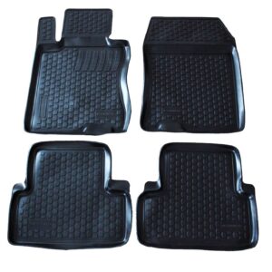 Floor Liners Mats Fits Acura TSX 2009-2014 4-Pcs Custom 4-Pcs Rubber Heavy Duty