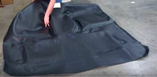 Black Vinyl Flooring Fits- 2007-14 Silverado 2500 HD Ext Cab Auto/Manual 2 & 4WD - Image 3