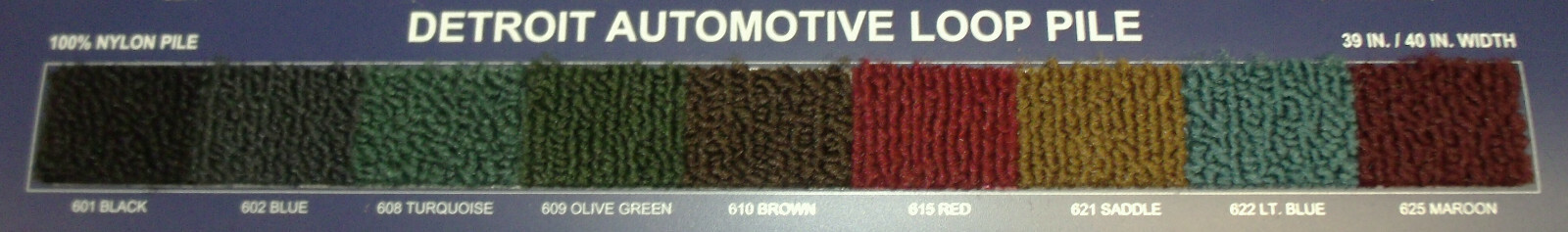 Loop Automotive Carpet color 625 maroon 40 inches Wide By the yard the best - Image 2