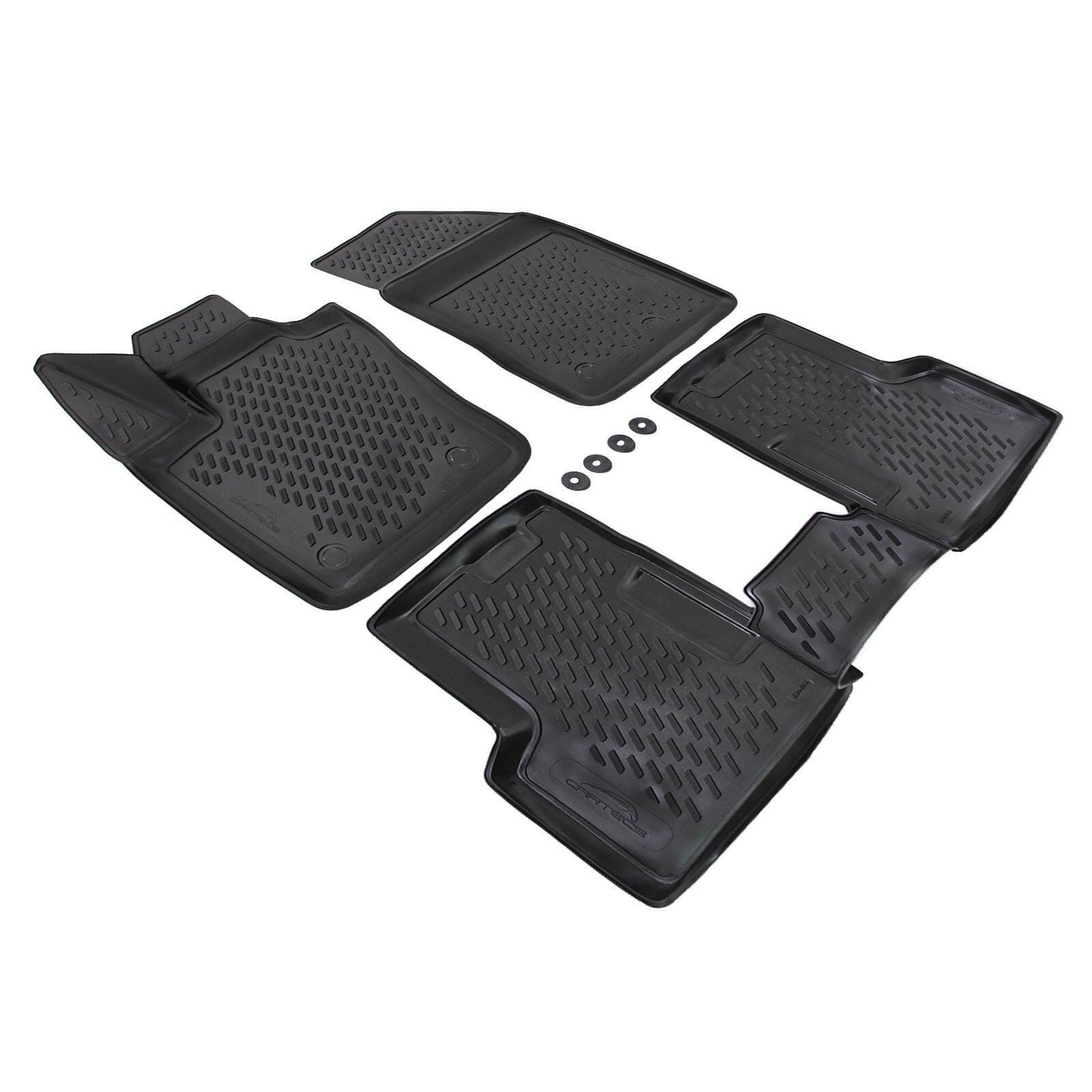 Floor Liner Mats + Cargo Liner For Fiat 500X 2016-2023 Full Set Custom - Image 3