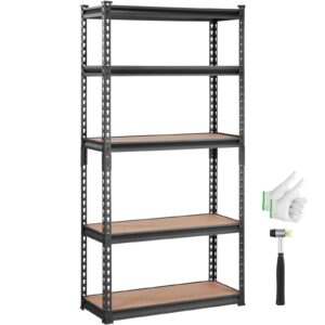 VEVOR Storage Shelving Unit Garage Storage Rack 5-Tier Adjustable 2000 lbs Load