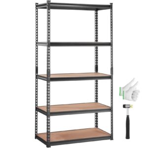 VEVOR Storage Shelving Unit Garage Storage Rack 5-Tier Adjustable 2000 lbs Load