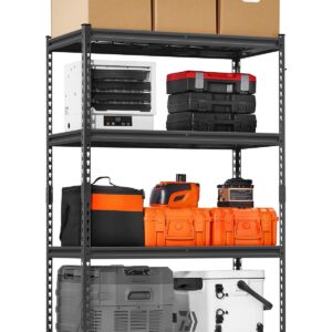 Storage Shelves 4 Tier Adjustable Heavy Duty Garage Shelving Unit 2400 lbs