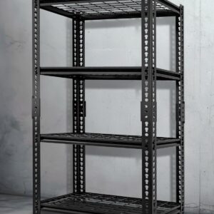 NAIZEA Garage Shelving 4 Tier Storage Shelves HeavyDuty Shelves Adjustable1600lb
