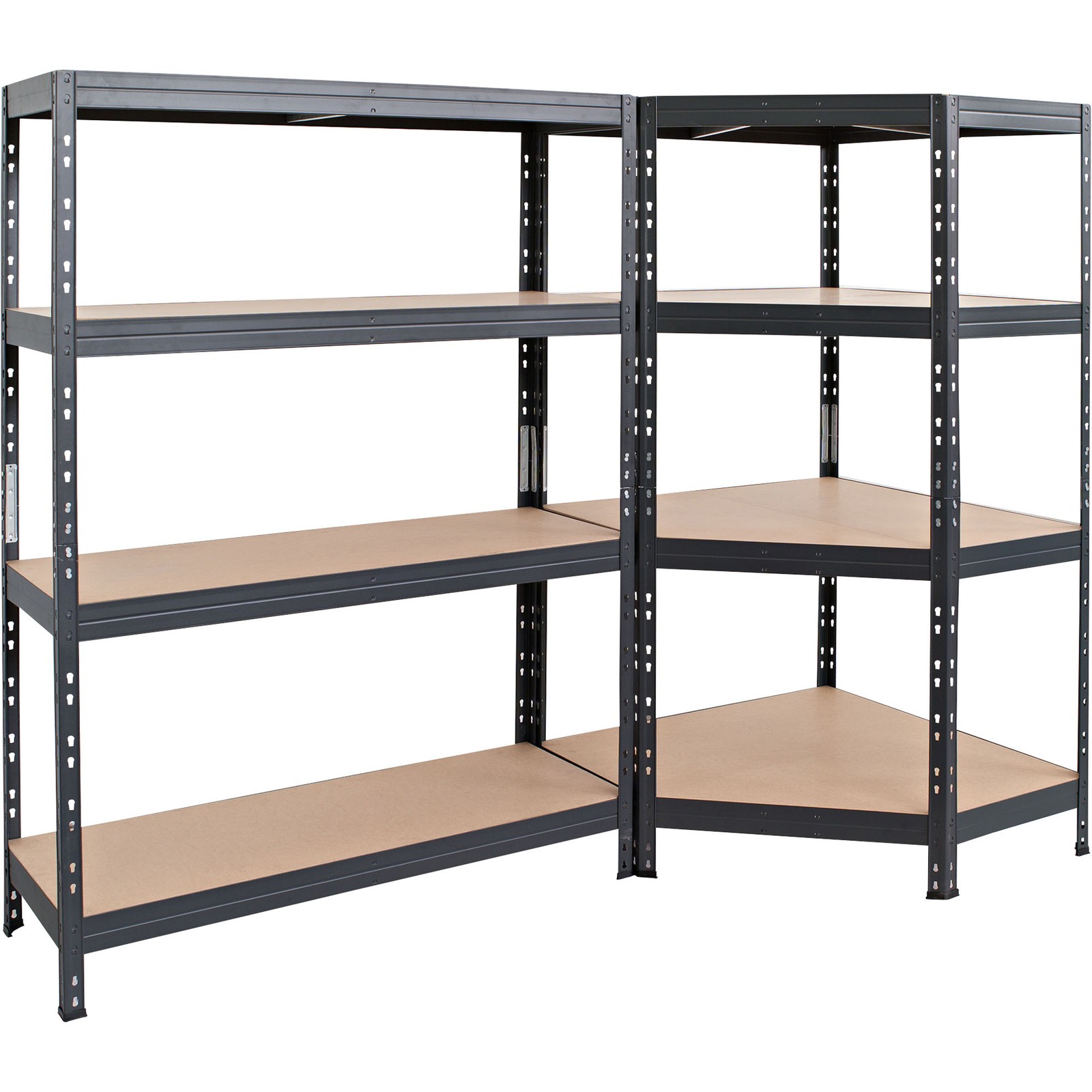 AR Shelving Garage Series Metal Corner Shelf, 24in., 500-Lb. Capacity per Level - Image 3