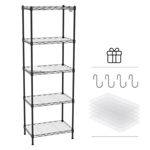 NEW 5-Tier Heavy Duty Metal Storage Shelving Unit Storage Garage Wire Rack Shelf