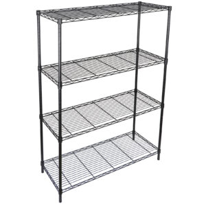 4-Tier Heavy Duty Storage Shelves Garage Shelf Metal Shelving Organization